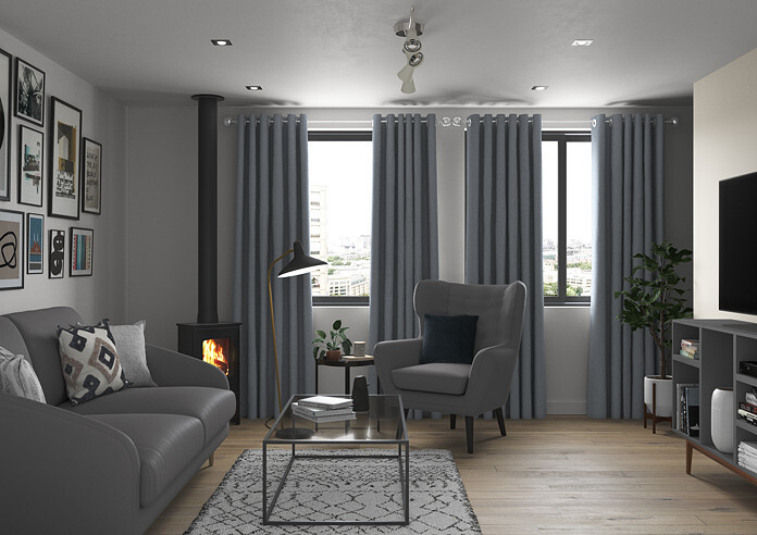 Oslo, Carbon - Made to Measure Curtains - Image 5